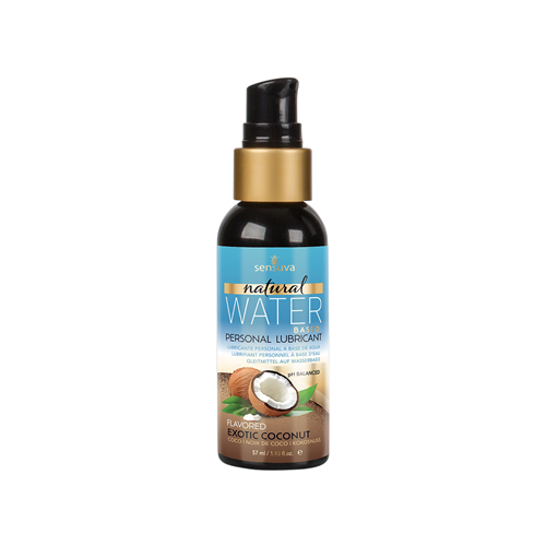 Sensuva - Natural Waterbased - Exotic Coconut - Glijmiddel met smaak